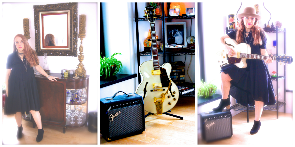 Ibenez guitar photo shoot