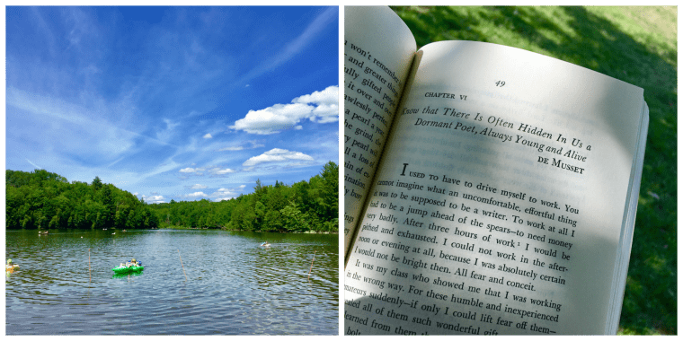 lake side reading