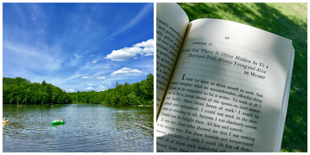 lake side reading