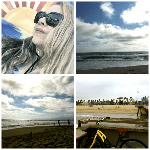 Santa Monica Beach in the Summer