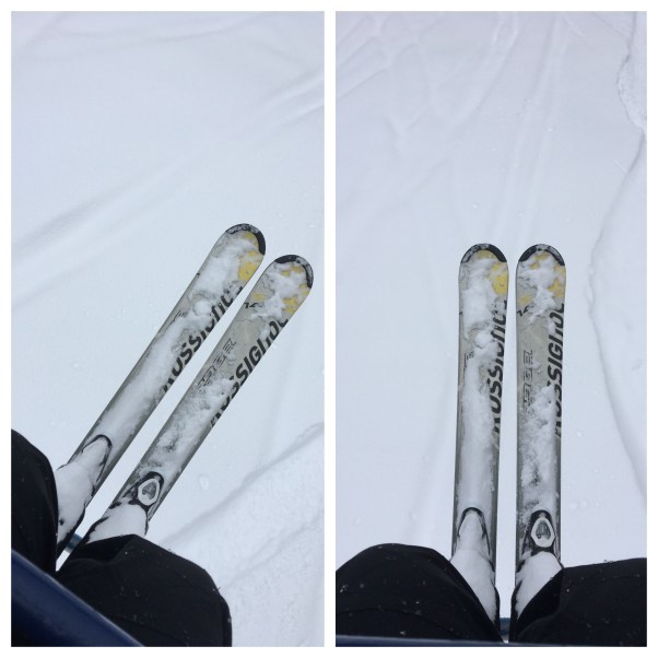 downhill skis