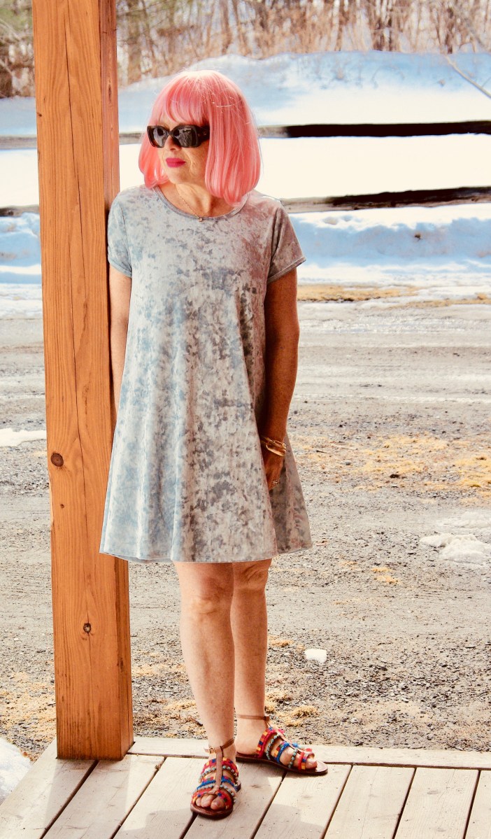 pink hair just don't care