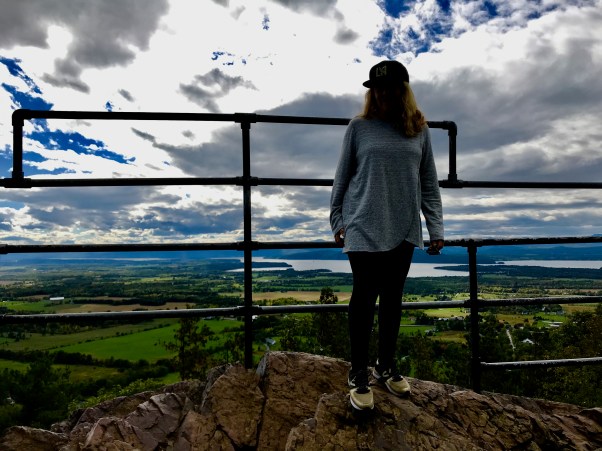 Mt. Philo looking out to Lake Champlain
