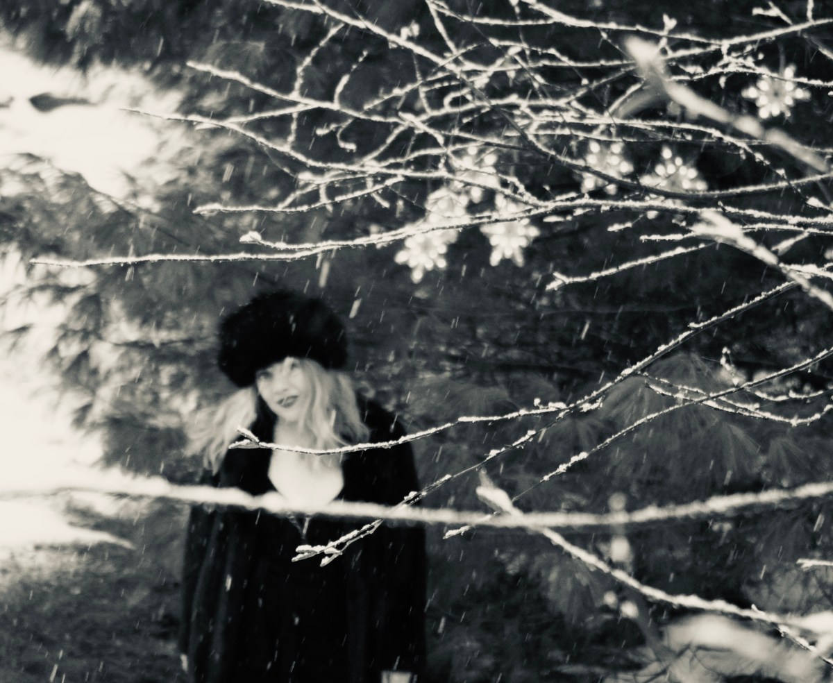 fur hat outside Vermont