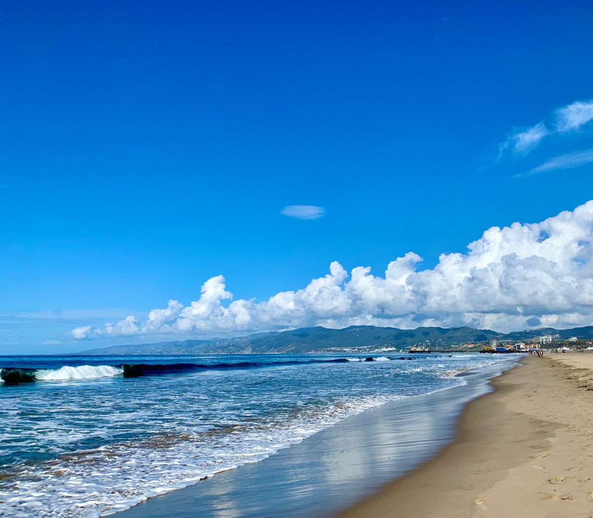 Santa Monica coastline