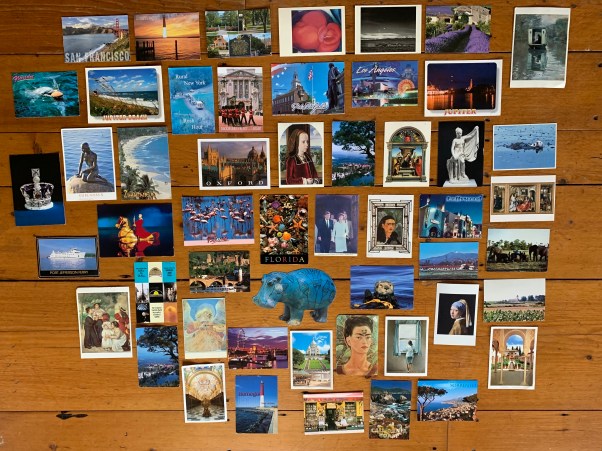 postcards from all around the world