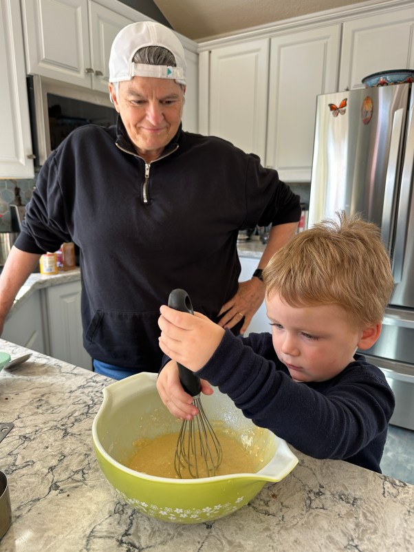 cooking with a toddler
